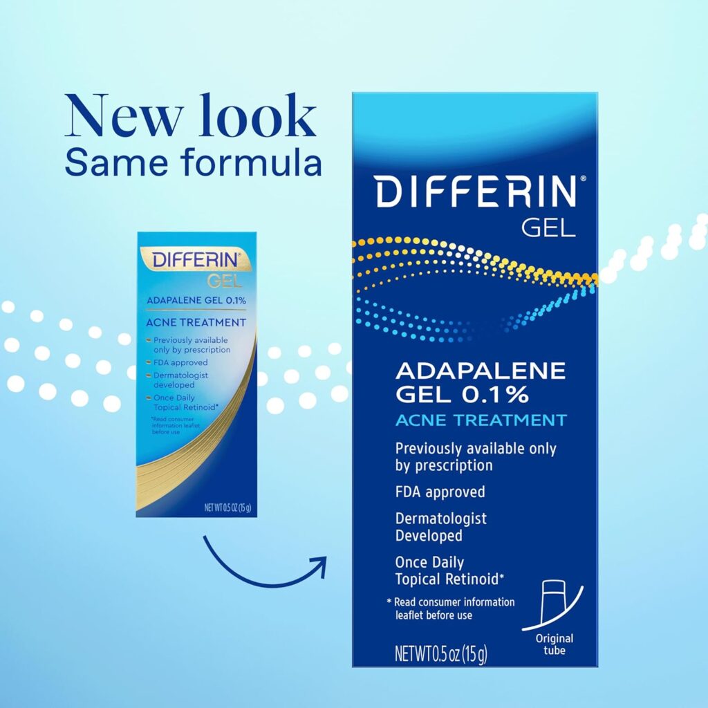 Differin Acne Treatment Gel 60 Day Supply