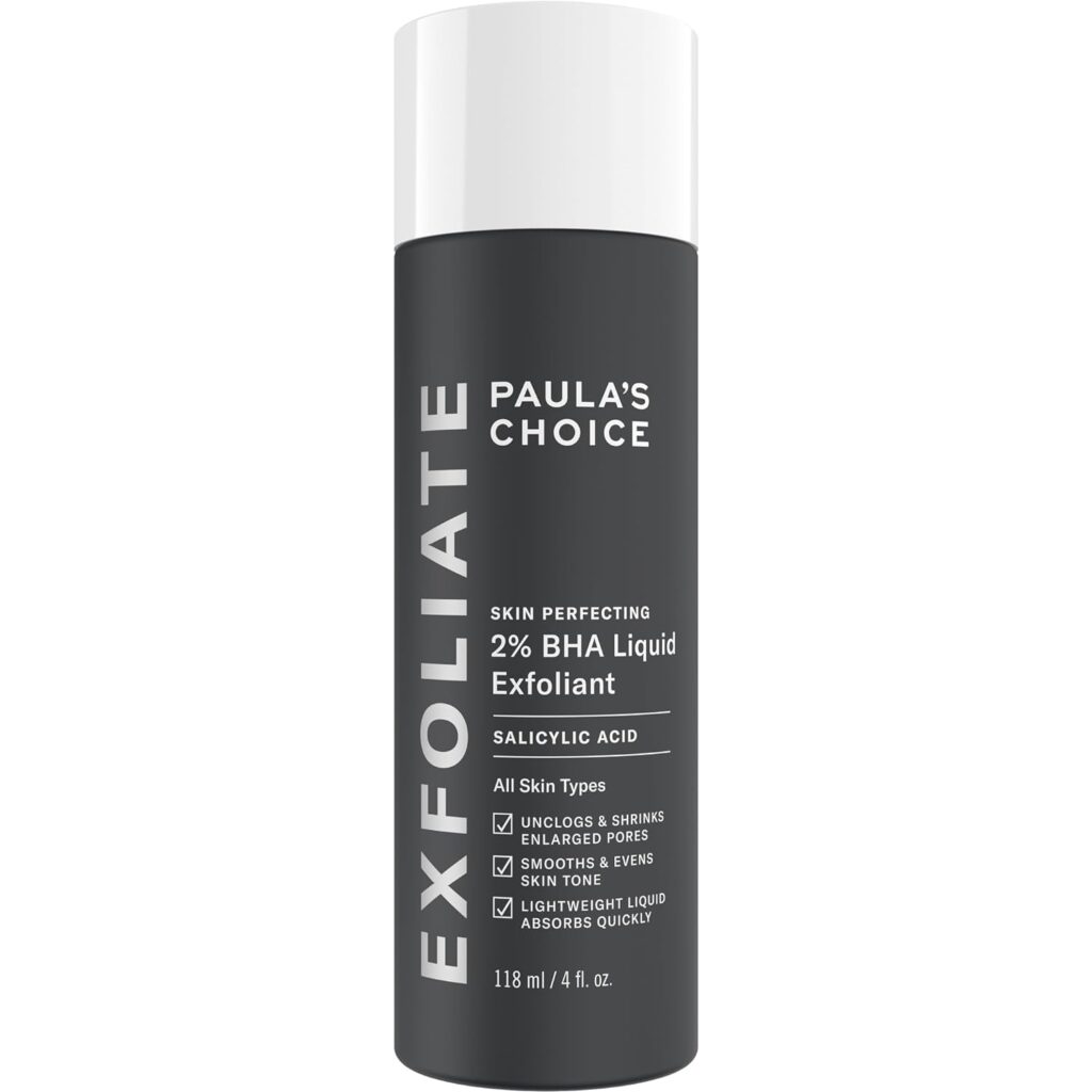 Paula's Choice SKIN PERFECTING 2% BHA Liquid Salicylic Acid Exfoliant-Facial Exfoliant for Blackheads, Enlarged Pores, Wrinkles & Fine Lines