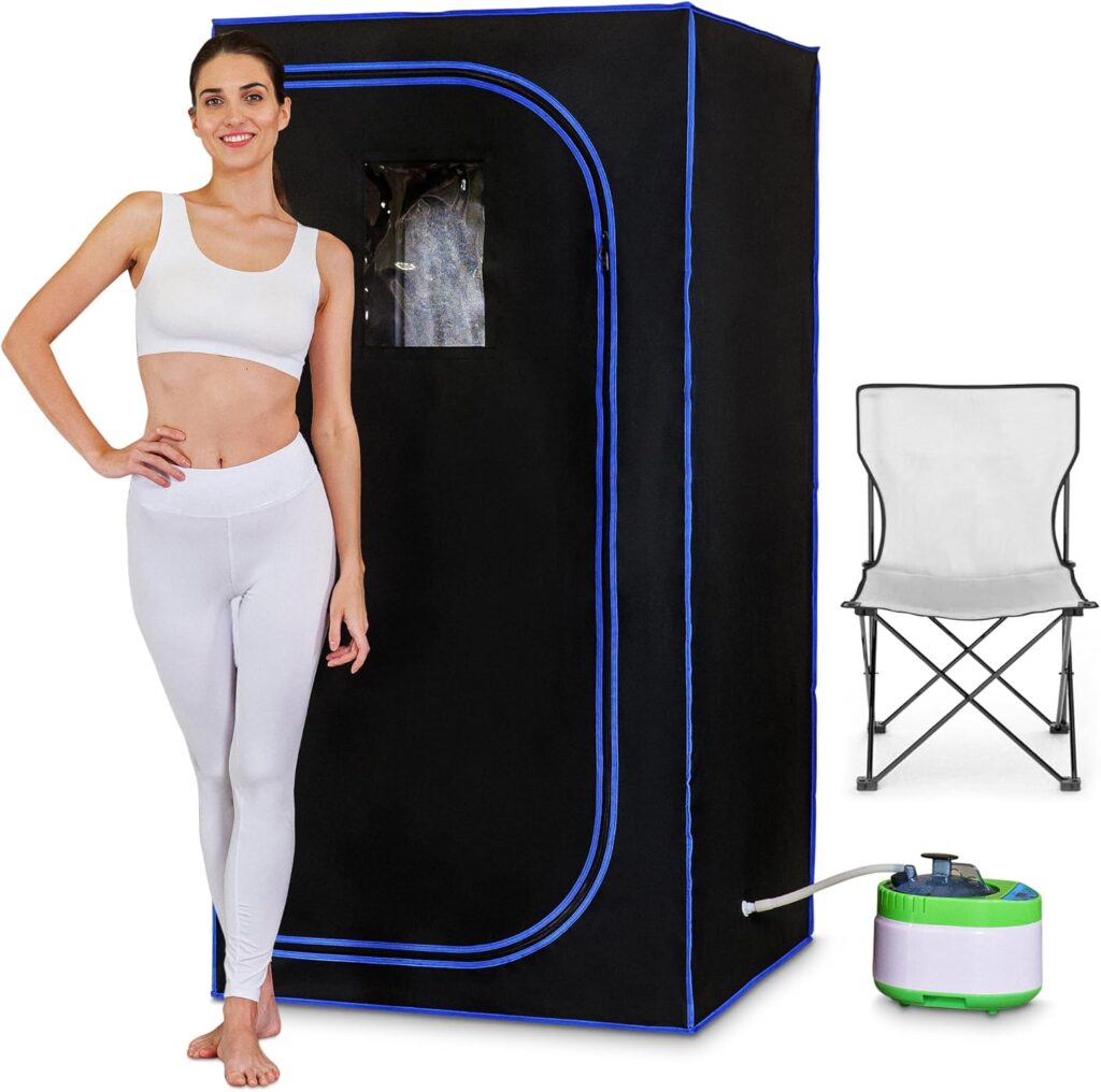 SereneLife Portable Sauna for Home Steam Sauna Personal Spa 1